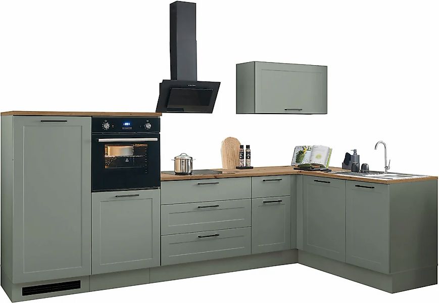 BASIC by Balculina Winkelküche "Marsi" Stellmaße 320x175 cm, wahlweise mit günstig online kaufen