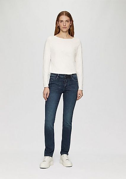 s.Oliver 5-Pocket-Jeans Jeans Betsy / Slim Fit / Mid Rise / Slim Leg / Knop günstig online kaufen