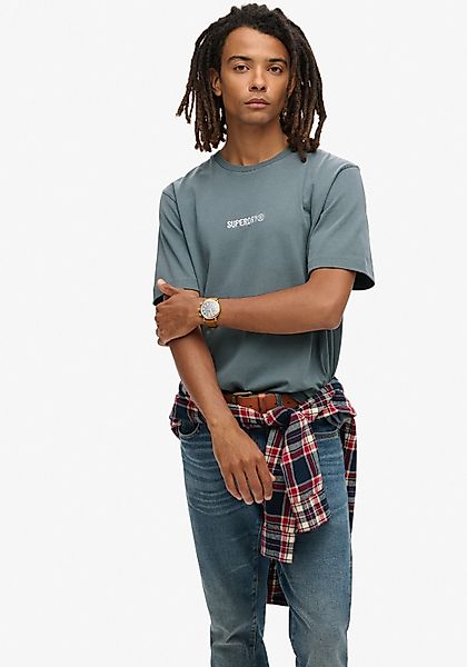 Superdry Rundhalsshirt MICRO LOGO GRAPHIC LOOSE günstig online kaufen
