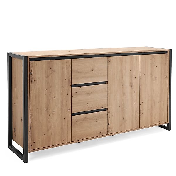 Newroom Sideboard Vincent, Wildeiche Sideboard Vintage günstig online kaufen