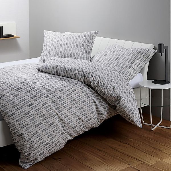 Janine Bettwäsche "TANGO20149 02 * 155X220,80x80" mit Reißverschluss günstig online kaufen