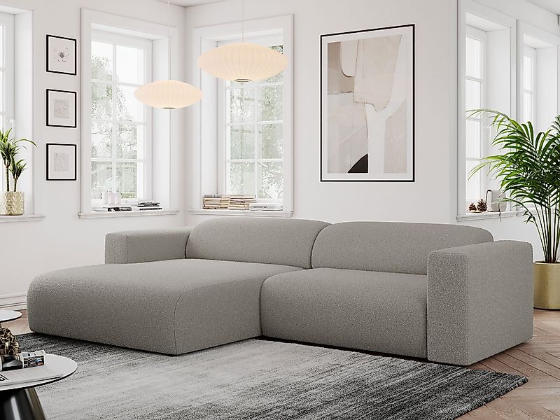 MKS MÖBEL Ecksofa PASADENA, Set, Wellenfedern, günstig online kaufen