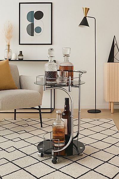 moebel-direkt-online Servierwagen wahlweise mit Weißglas oder günstig online kaufen