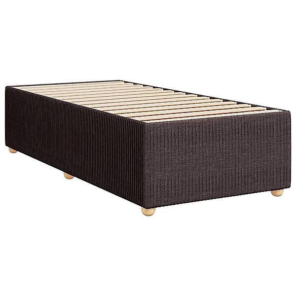 vidaXL Bett Bettgestell ohne Matratze Dunkelbraun günstig online kaufen