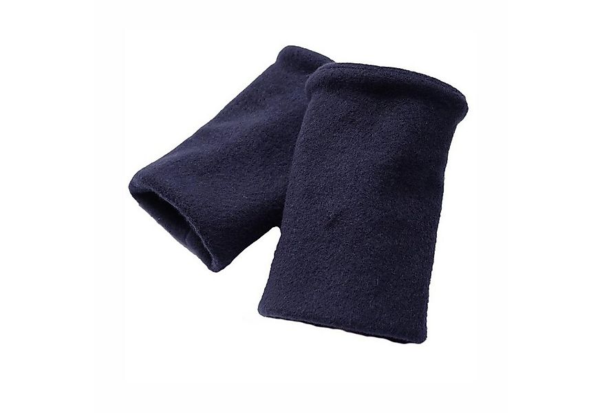Britta Meier Armstulpen Pulswärmer aus Baumwollfleece Länge: ca. 14 cm Umfa günstig online kaufen