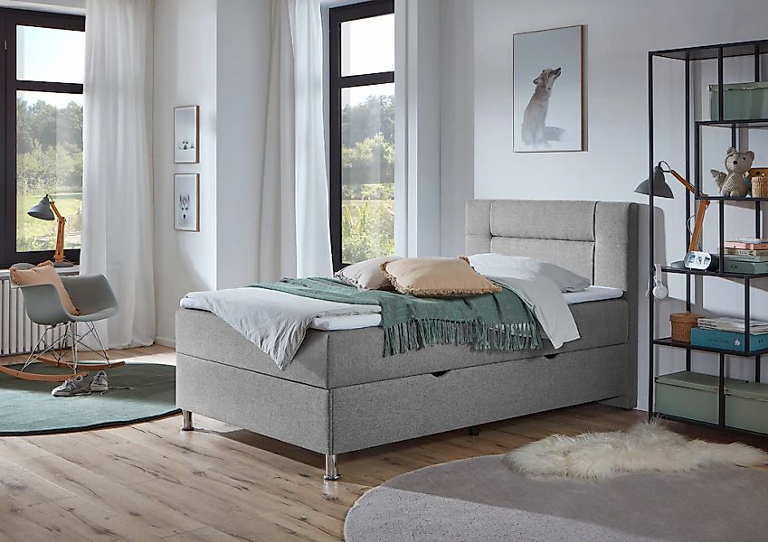 Home affaire "Escalon mit Bettkasten, inkl. Topper" erhältlich in den Breit günstig online kaufen