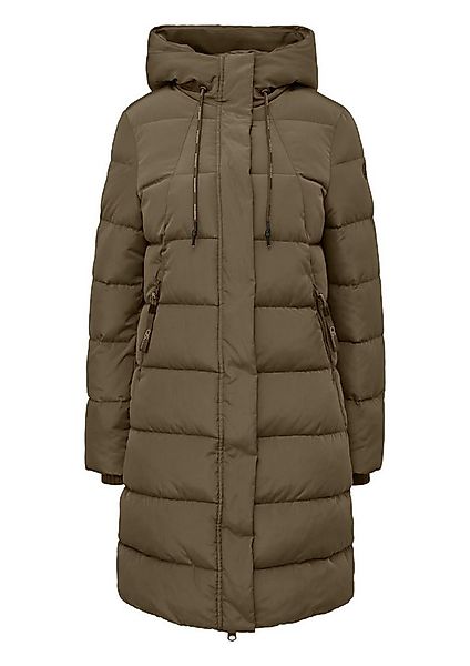 QS Steppjacke Outdoor-Mantel (1, 1-St) mit Kapuze, warme Wattierung günstig online kaufen