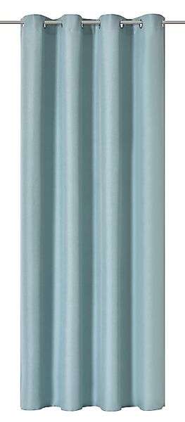 ELBERSDRUCKE Vorhang Ösenschal Lino mint 255x140cm günstig online kaufen