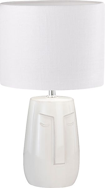 FISCHER & HONSEL Tischleuchte »Face«, 1 flammig, Leuchtmittel E14   Leuchtm günstig online kaufen