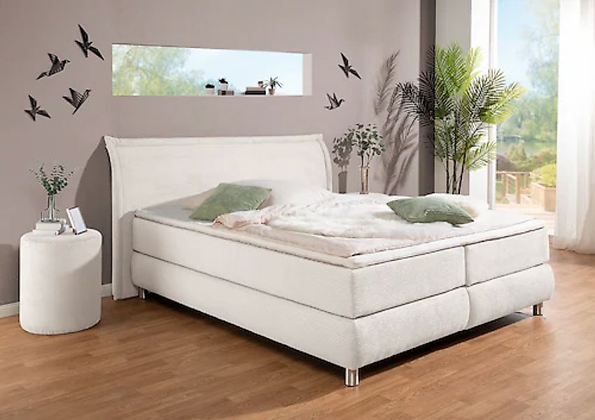 INOSIGN Boxspringbett »"Coloma" erhältlich in H2, H3 oder H4 inkl. Topper«, günstig online kaufen