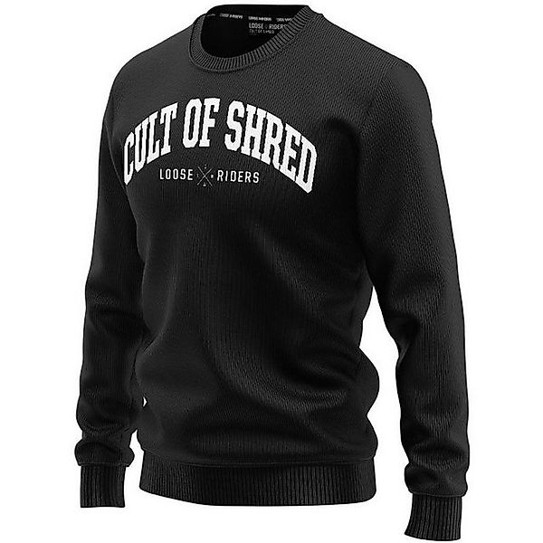 Loose Riders Sweater Fleece Crewneck - Black günstig online kaufen