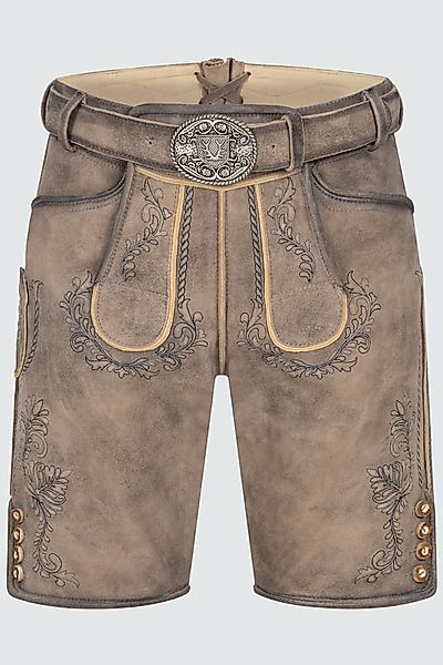 Lederhose Brandon mit Gürtel günstig online kaufen