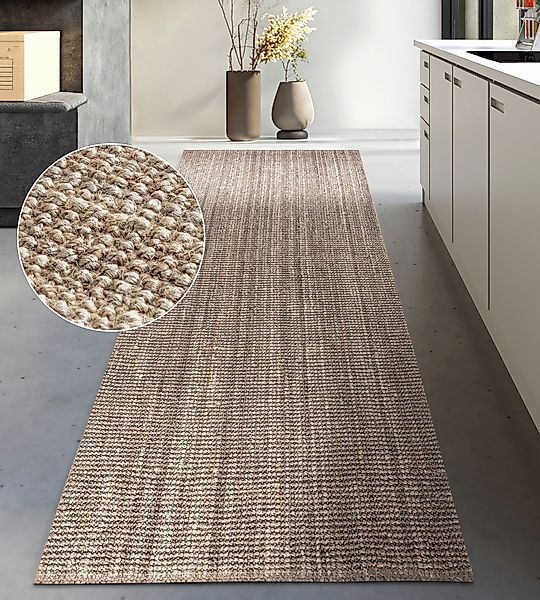 my home Teppich »Avot Juteteppich«, rechteckig, 10 mm Höhe, 100% Jutefaser, günstig online kaufen