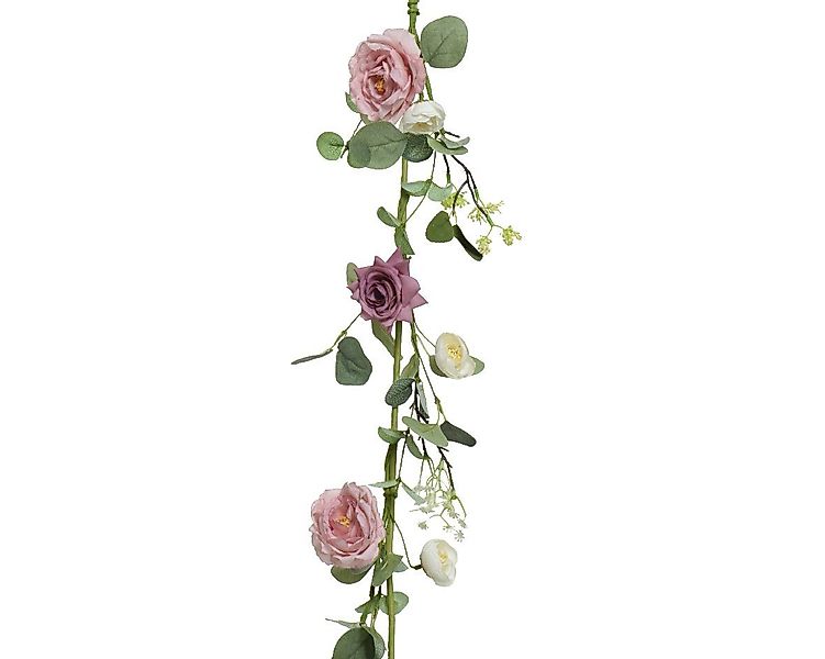 Kunstblume, Decoris season decorations, Kunstblumen Girlande Rosen 150cm ro günstig online kaufen