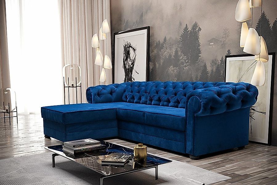 MOEBLO Ecksofa Avia, mit Schlaffunktion mit günstig online kaufen
