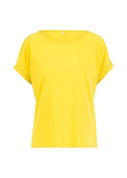 Blutsgeschwister T-Shirt - Damen T-Shirt Baumwolle - gelbes Kurzarmshirt - günstig online kaufen