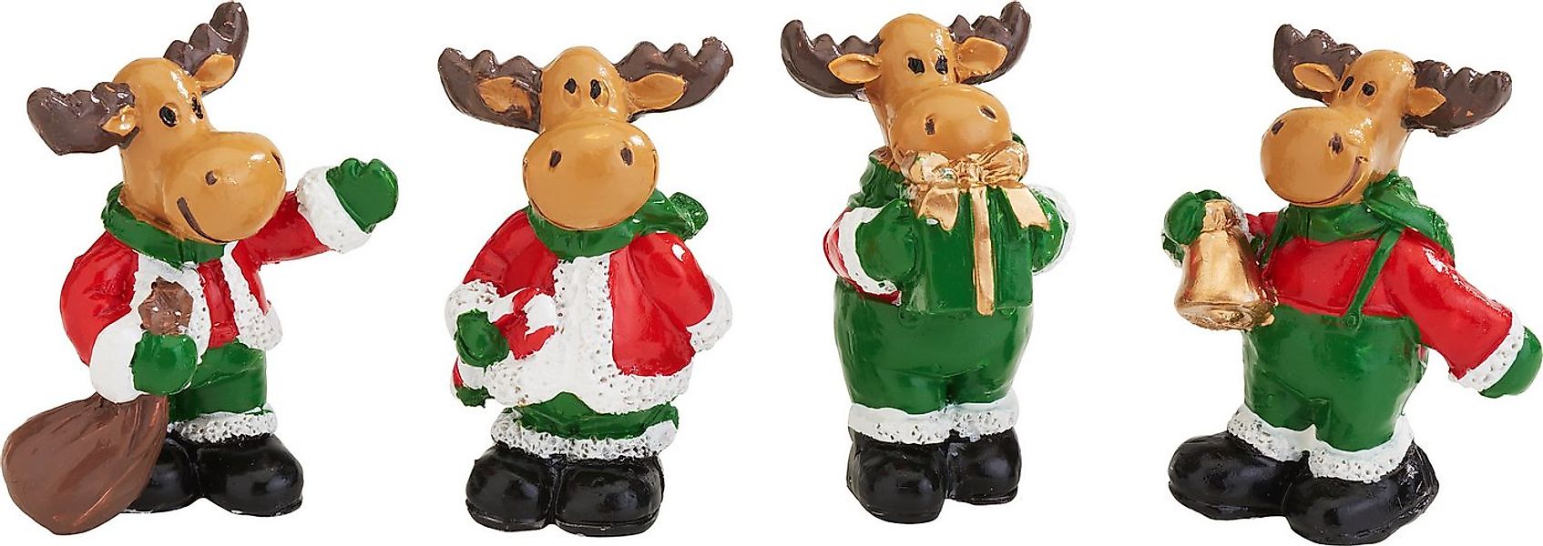 VBS Dekofigur Rentier Wally (4 St), 4 Stück günstig online kaufen