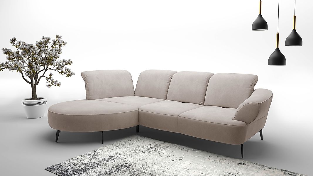 sit&more Ecksofa »Dance, L-Form, inkl. Sitztiefenverstellung« inkl. Click&S günstig online kaufen