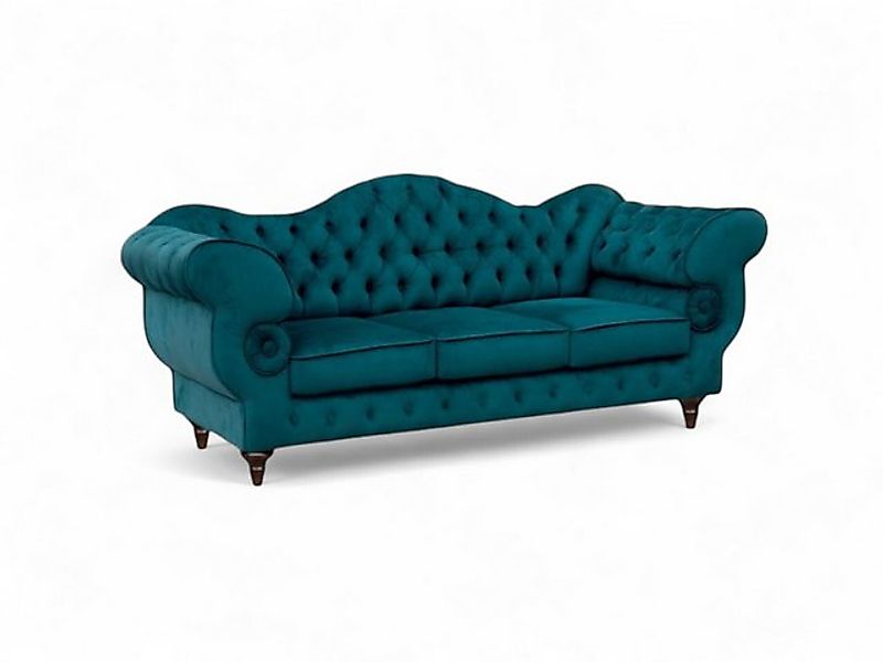 ROYAL24_MARKT Chesterfield-Sofa - Gloria - Premium Set - Handgemacht - Best günstig online kaufen