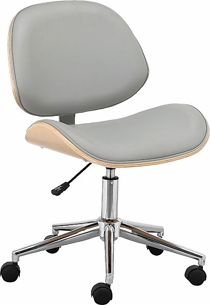andas Bürostuhl "Kiruna" () 1 Stk. Kunstleder Kunstleder, mit Pappelholz Sc günstig online kaufen