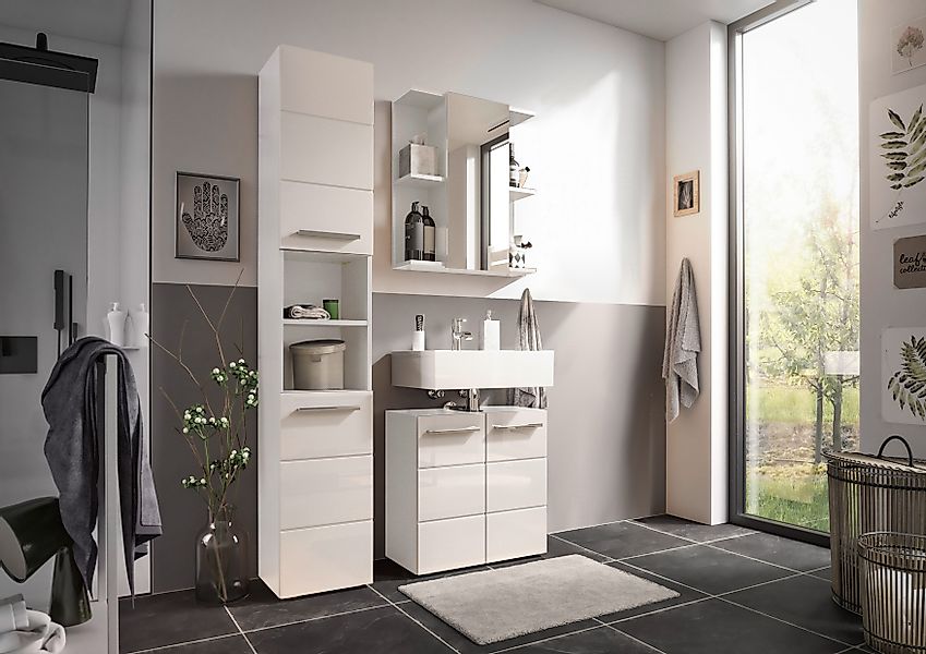 moebel-dich-auf Badmöbel-Set Vail, (Set 2, Hochschrank, günstig online kaufen