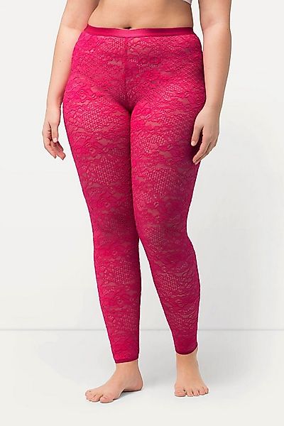 Ulla Popken Feinstrumpfhose Strumpf-Leggings Spitze günstig online kaufen