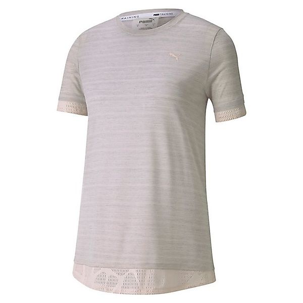 PUMA T-Shirt Puma Damen Trainingsshirt Studio Mixed Lace Tee 519200 günstig online kaufen