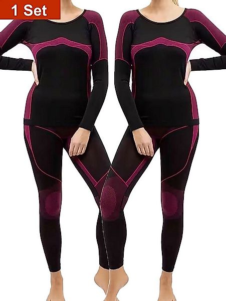 Cocain underwear Funktionsunterhemd (2 Stück) Warme lange Ski Unterwäsche D günstig online kaufen