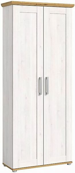 möbelvita Garderobenschrank Bella Garderobenschrank B/H/T 80x196x39 in Sibi günstig online kaufen