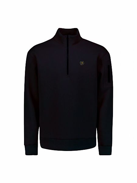 NO EXCESS Sweater "No Excess Half-Zip-Pullover" günstig online kaufen