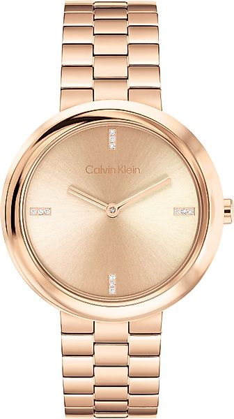 Calvin Klein Quarzuhr Twisted Bezel 25100095, günstig online kaufen