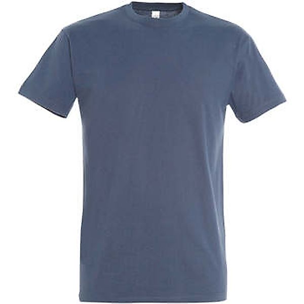 Sols  T-Shirt IMPERIAL camiseta color Denim-100% algodón semi-peinado günstig online kaufen