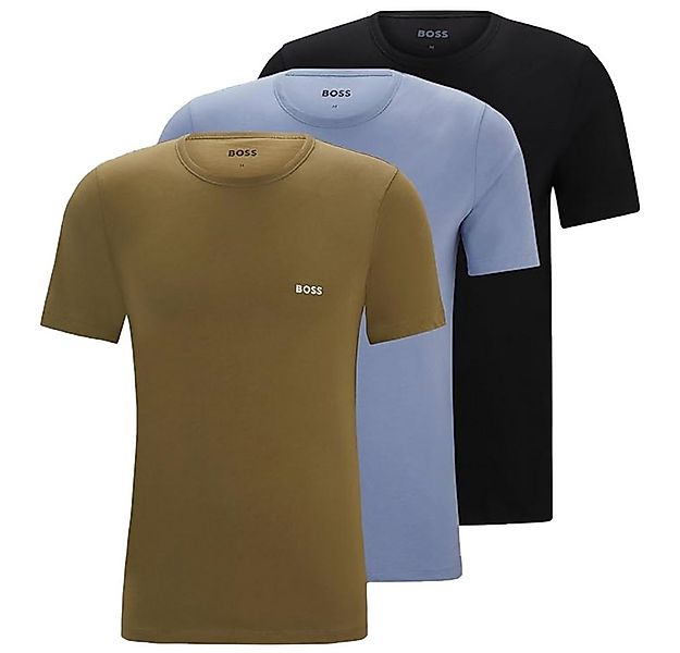 BOSS T-Shirt BOSS 50517856-990 Herren R-Neck T-Shirt, 3er Pack günstig online kaufen