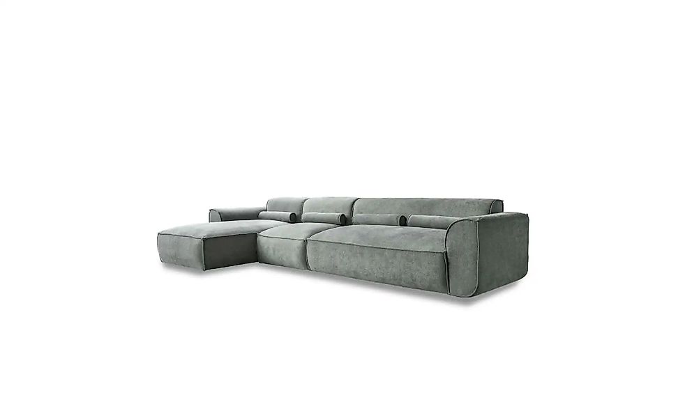 Miuform Ecksofa modular Flex Felix ¦ grün ¦ Maße (cm): B: 340 H: 70 Polster günstig online kaufen