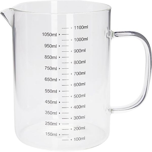 MESSBECHER GLAS ca. 1000 ml transparent günstig online kaufen