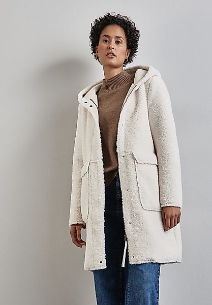STREET ONE Langjacke mit Teddyfell und günstig online kaufen