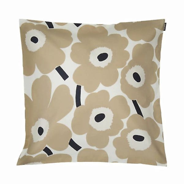 Kissenüberzug Pieni Unikko textil beige / 50 x 50 cm - Marimekko - Beige günstig online kaufen
