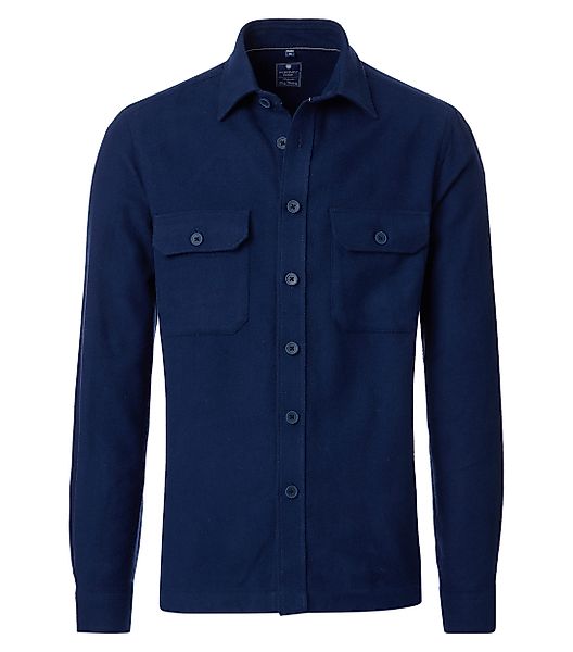 Redmond Langarmhemd uni Overshirt (100-tlg) günstig online kaufen