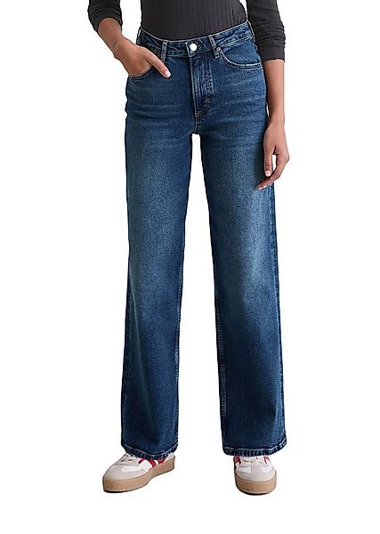 Marc O'Polo Weite Jeans aus Organic-Cotton-Mix-Stretch günstig online kaufen