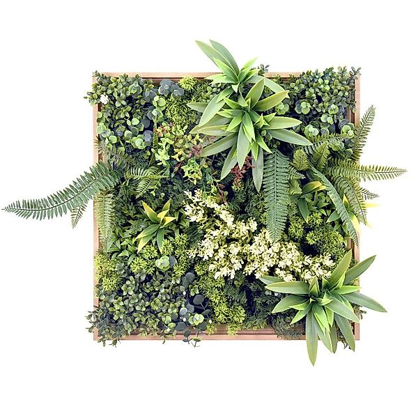 Kunstpflanze Pflanzenmatte LEAFLUXE WALL 1 100% günstig online kaufen