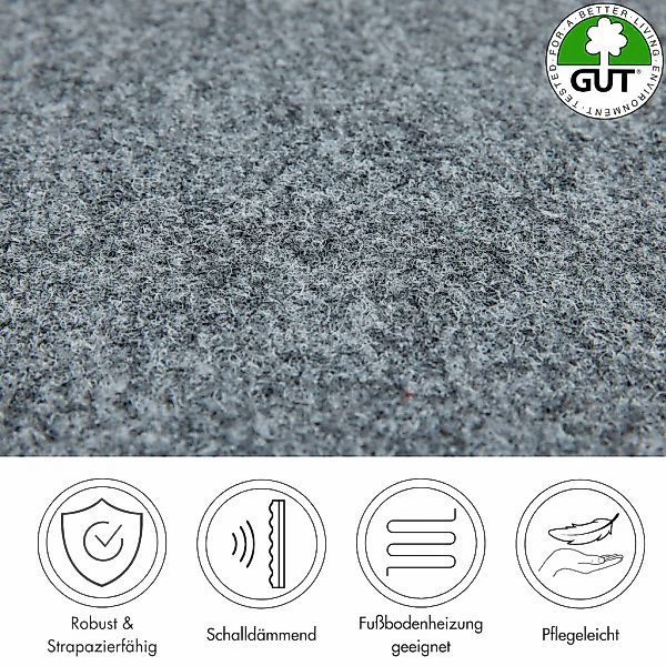 Andiamo Teppichboden "Invita, Nadelvlies, Gesamthöhe 5 mm, Made in Belgium" günstig online kaufen