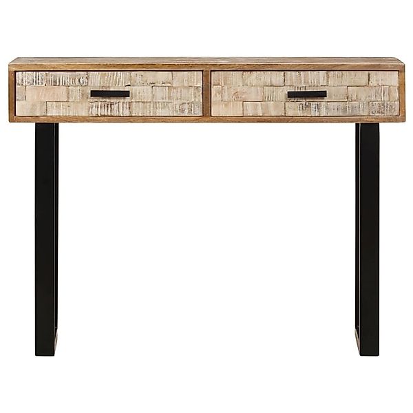 vidaXL Beistelltisch Konsolentisch 100x30x75 cm Massivholz günstig online kaufen
