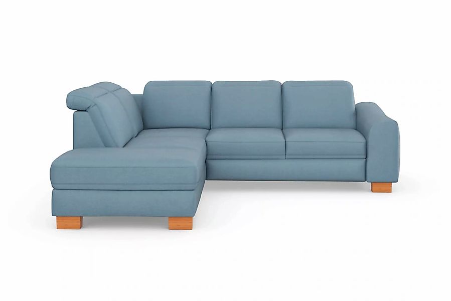 sit&more Ecksofa »Dundee L-Form«, mit Federkern und Massivholzfüßen, wahlwe günstig online kaufen