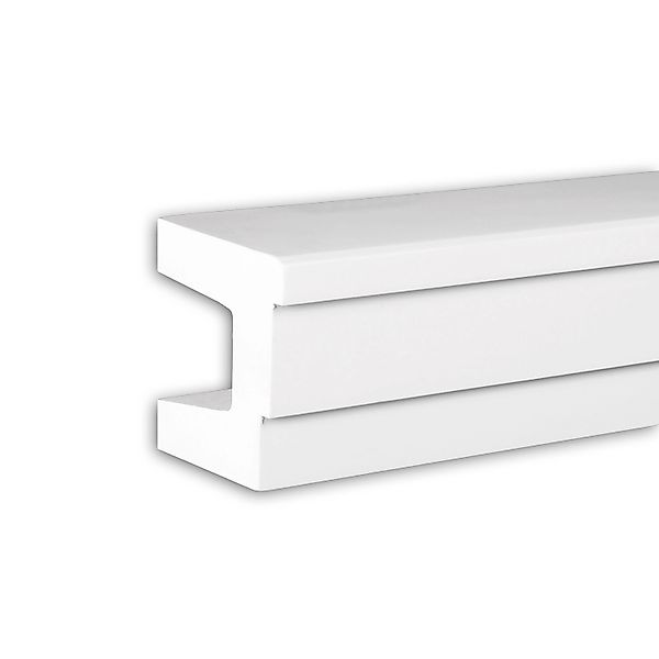PROFHOME 434101 Architrav Fassadenprofil Stuckleiste Außenstuck 2 m 200 cm günstig online kaufen