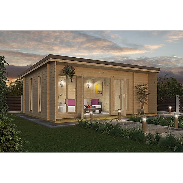 Nordic Holz Gartenhaus "JAPAN" günstig online kaufen