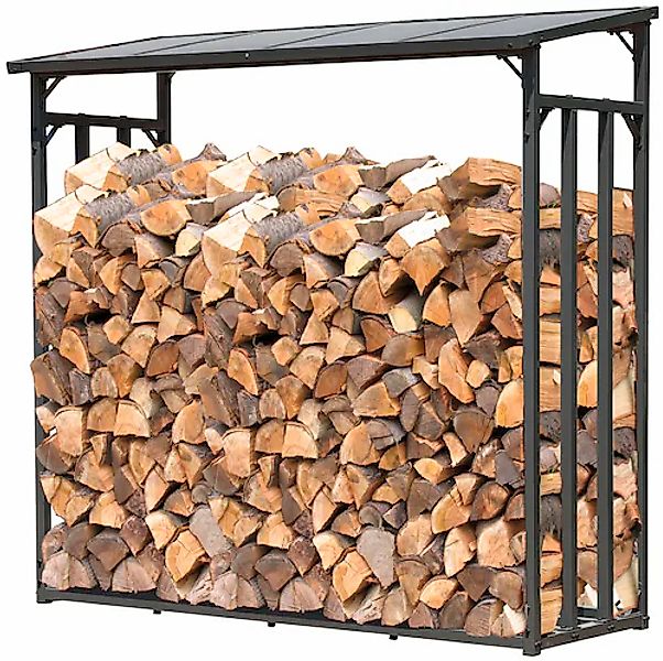 Quick Star Kaminholzregal, BxTxH:185x70x185 cm günstig online kaufen