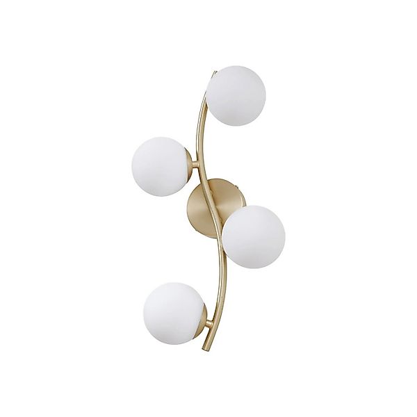 Lindby Wandleuchte Wandlampe Innen Josiana 10041900 Modern in Gold Messing günstig online kaufen