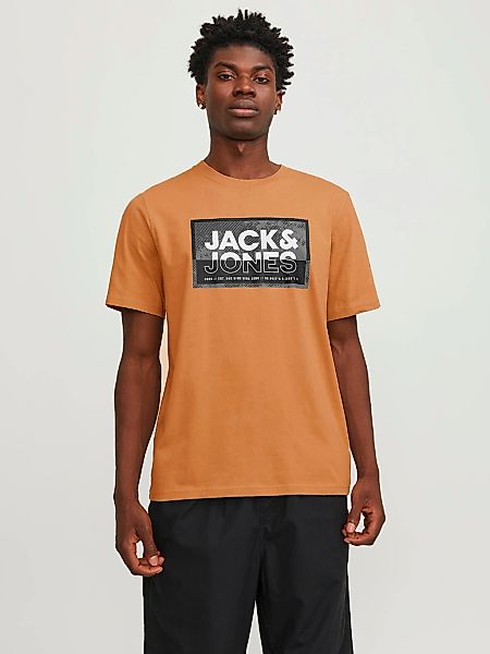 Jack & Jones Kurzarmshirt JCOLOGAN TEE SS CREW NECK SS24 LN günstig online kaufen