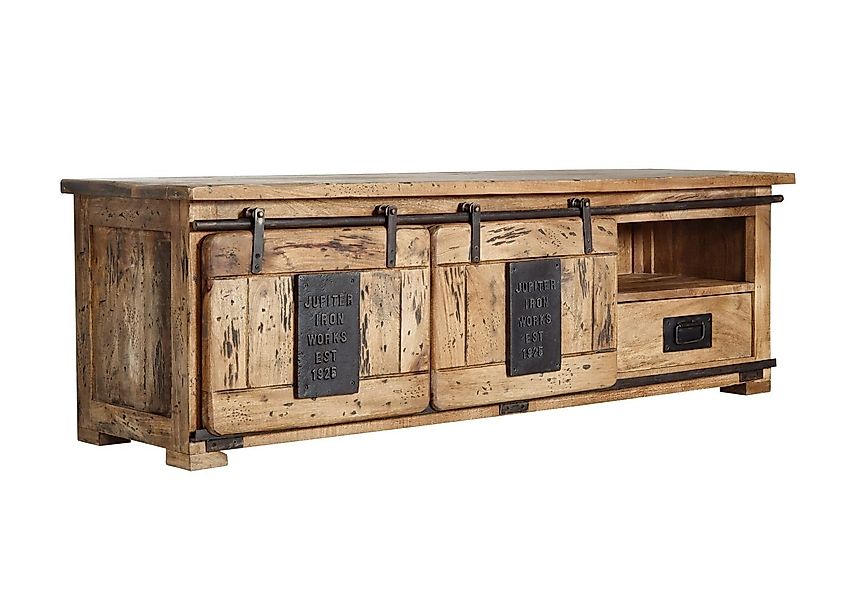 Massivmoebel24 TV-Board (TV-Board Mango 160x45x50 natur günstig online kaufen