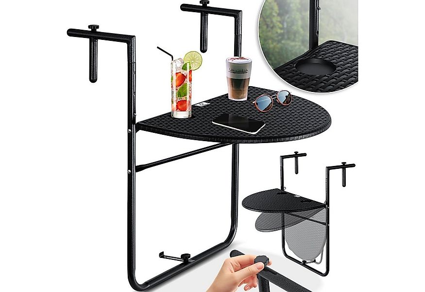 KESSER Balkonhängetisch, Balkonhängetisch klappbar Balkontisch zum Einhänge günstig online kaufen